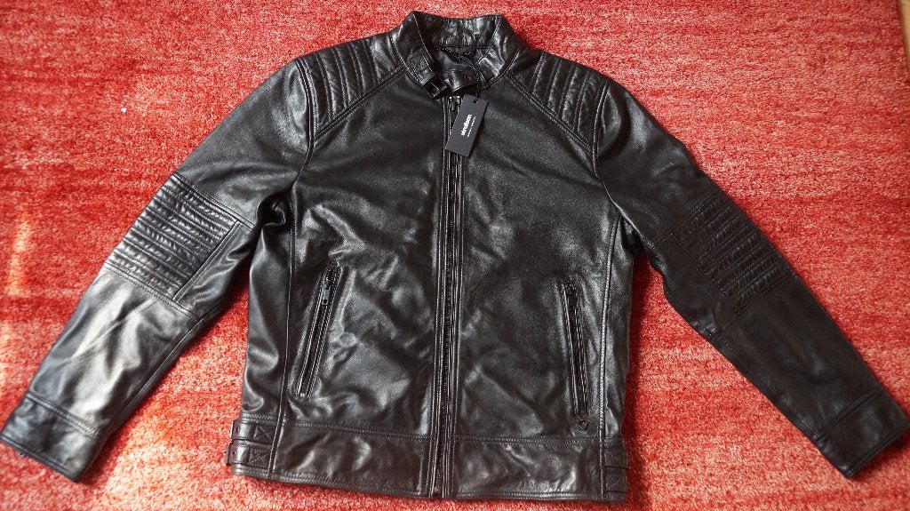 STRELLSON Lamsleer jacket maat 54 (XL) Nieuw €449,-, Ophalen of Verzenden, Nieuw, Maat 52/54 (L)