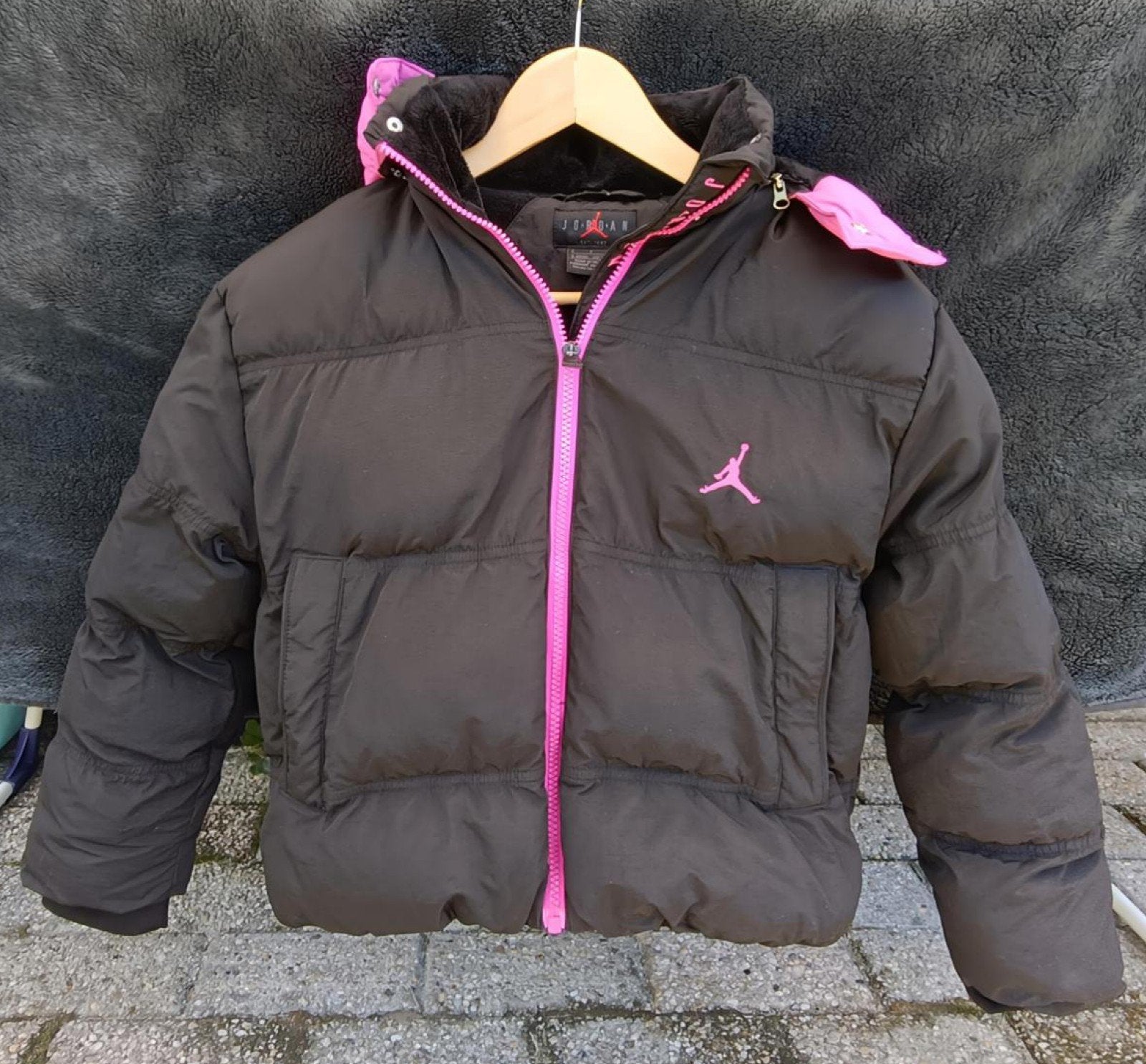 Jordan winterjas voor meisjes - maat 122-128 (8-10 jaar), Kinderen en Baby's, Gebruikt, Meisje, Ophalen of Verzenden, Jordan