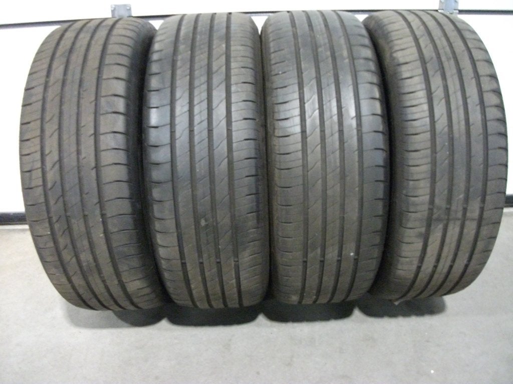 4 x 215/55 18" goodyear efficientgrip zomerbanden, Auto-onderdelen, Banden en Velgen, Ophalen, 18 inch, Banden en Velgen, Nvt