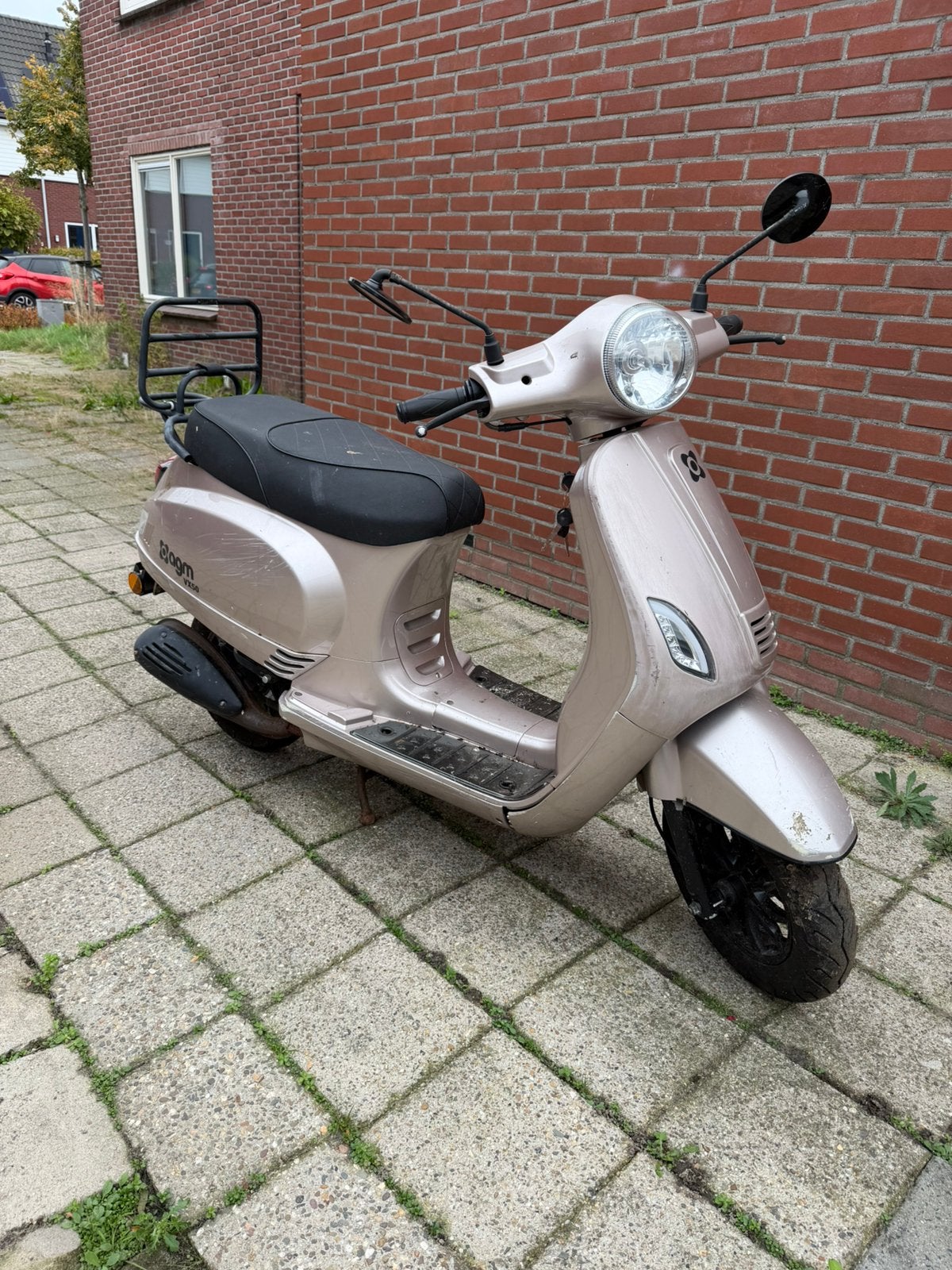 Opknapper agm vx50 blauw kenteken, Ophalen, Gebruikt, Benzine, Maximaal 25 km/u