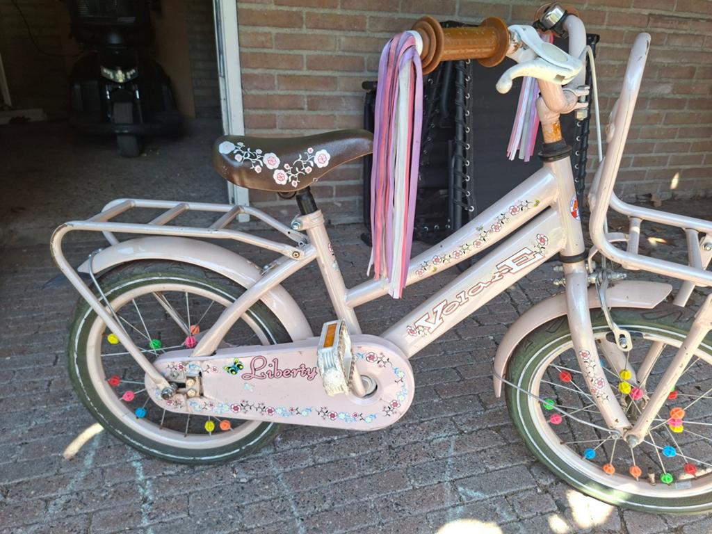 Meisjes fiets 16 inch, Ophalen, Gebruikt, 16 inch