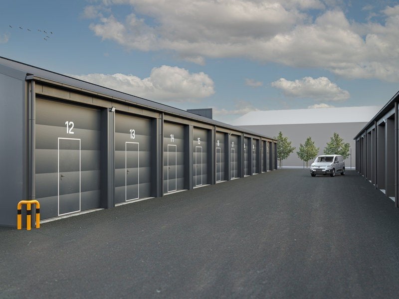 TE HUUR: Nieuwe opslagunits in Grou - Biensma (35+17m2), 52 m², Huur, Opslag of Loods
