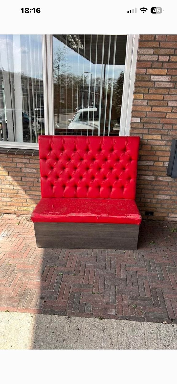 Gratis af te halen loungebank, Huis en Inrichting, Ophalen of Verzenden, Zo goed als nieuw