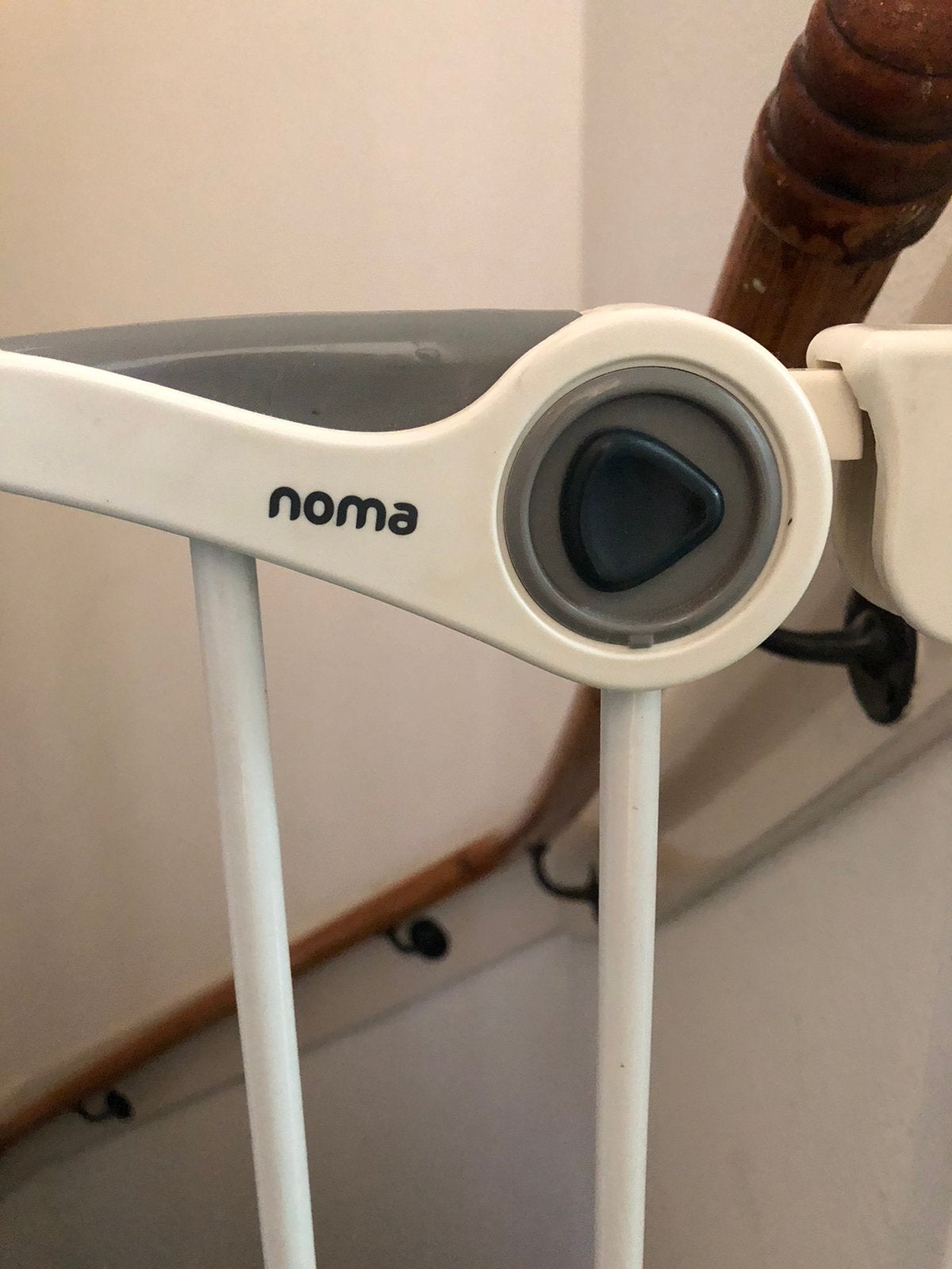 Noma Veiligheidshekje - Wit, Metaal, Kinderen en Baby's, Traphekjes, Ophalen, Gebruikt, 100 tot 115 cm, Klemhekje