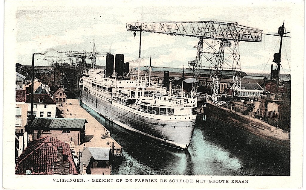 804639	Vlissingen	Fabriek de Schelde	1934	Gelopen