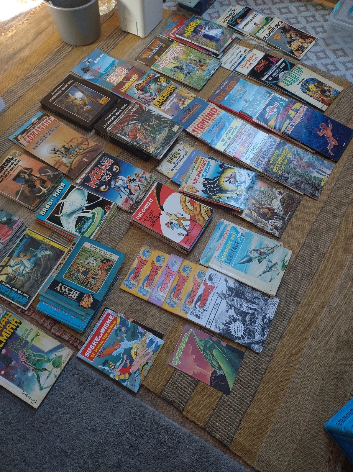 Heel veel stripboeken in één koop over te nemen, Meerdere stripboeken, Ophalen, Gelezen