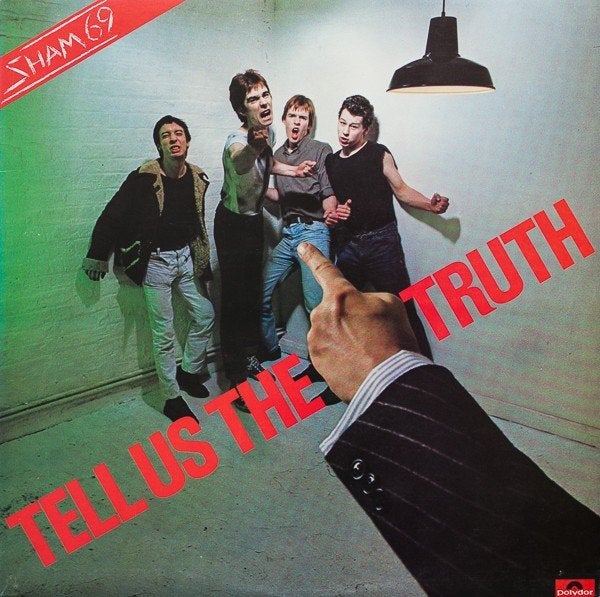sham 69 / tell us the truth - punk - ZELDZAAM, LP, Gebruikt, Verzenden, Originele persing