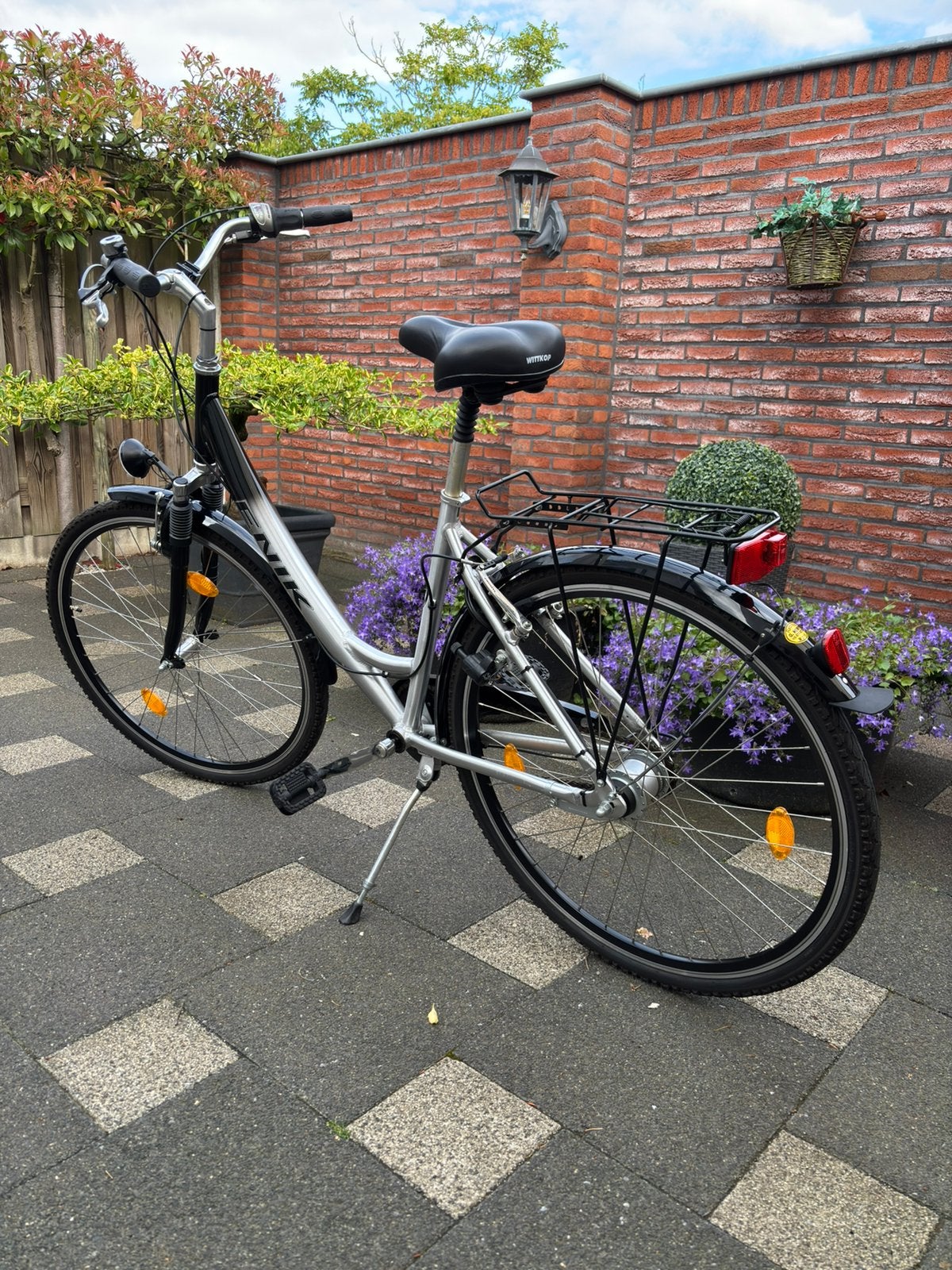 Nieuw! Duits fabrikaat Aluminium frame! en lage instap., Fietsen en Brommers, Velgrem, 47 tot 50 cm, Versnellingen, Zo goed als nieuw