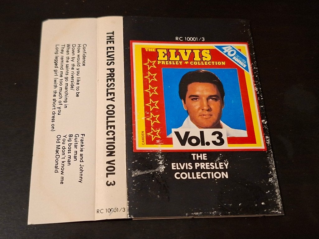 ELVIS PRESLEY - THE ELVIS PRESLEY COLLECTION VOL. 3 (MC), Cd's en Dvd's, 1 bandje, Ophalen of Verzenden, Zo goed als nieuw, Origineel