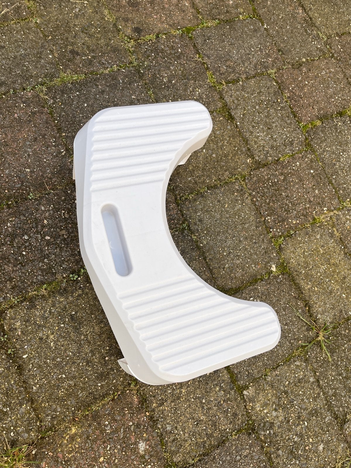 Kinderopstapje - Wit, Ophalen of Verzenden, Gebruikt