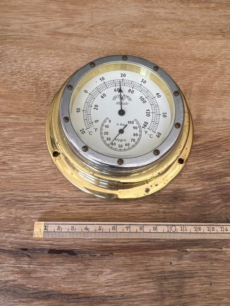 Vintage Special Marine Temperatuur, Hygrometer, Ophalen, Gebruikt, Weerstation