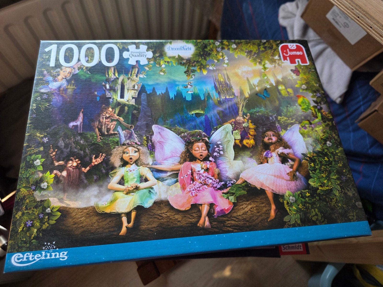 Efteling puzzel, Ophalen, 500 t/m 1500 stukjes, Zo goed als nieuw
