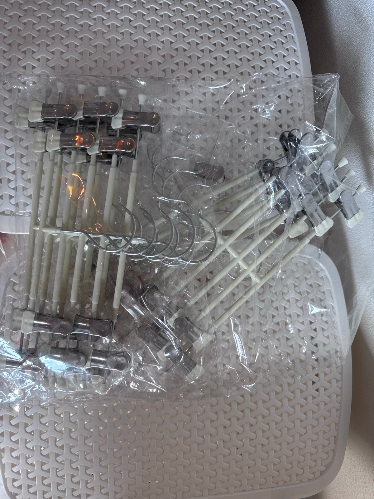 Kledinghangers voor kinderkamer - set met clips, Ophalen of Verzenden, Nieuw, Kunststof, Kinderen