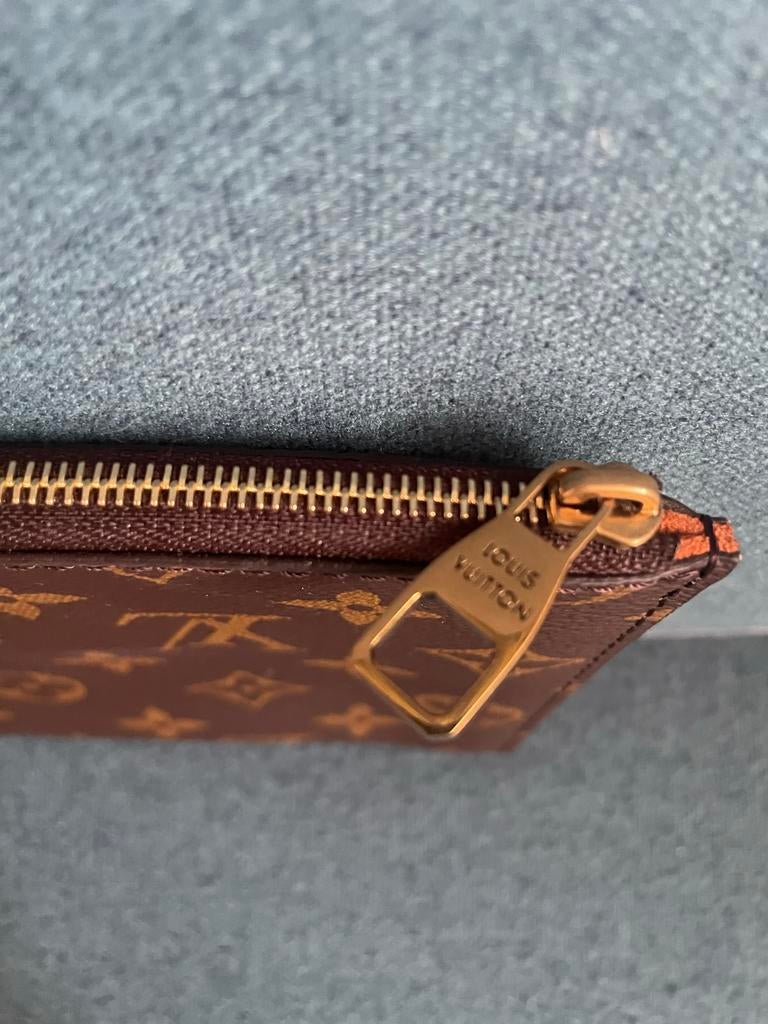 Louis Vuitton Pouch, Overige merken, Gebruikt, Bruin, Ophalen of Verzenden