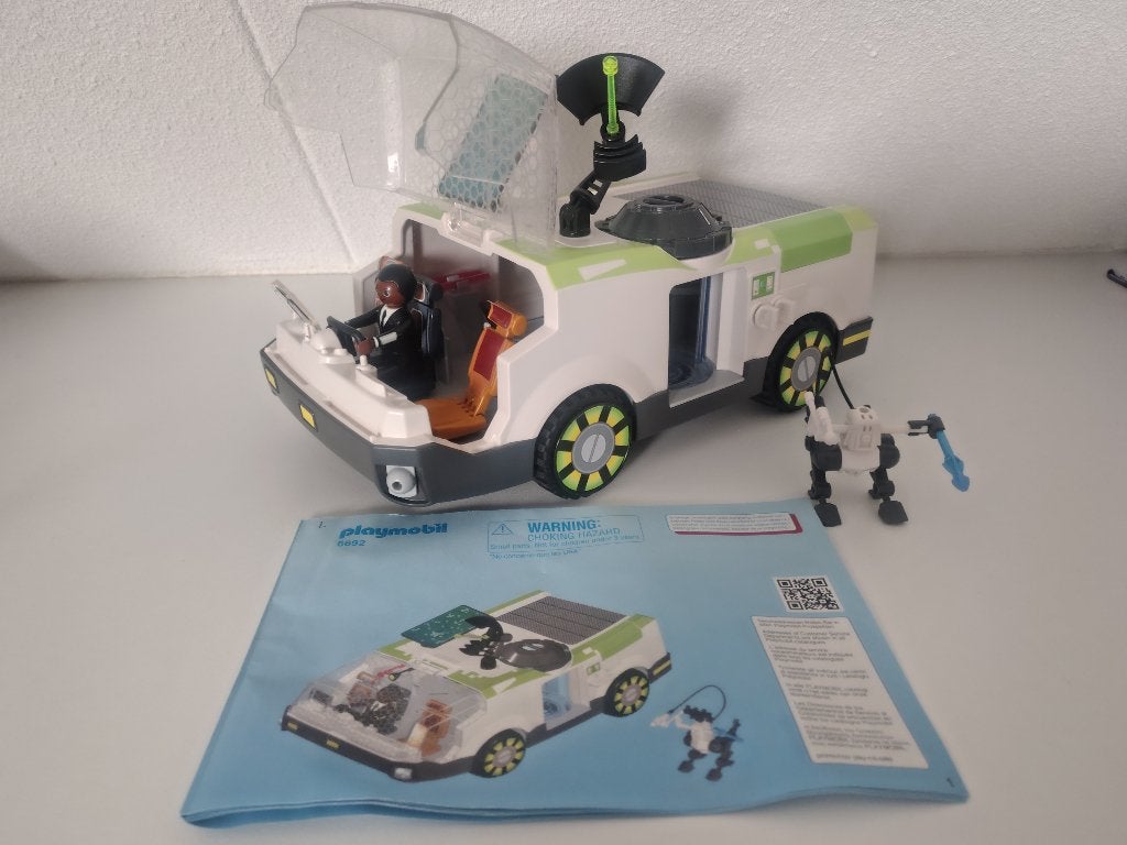 Playmobiel Super-4 Kameleon met Gene, Gebruikt, Complete set, Overige typen, Ophalen of Verzenden