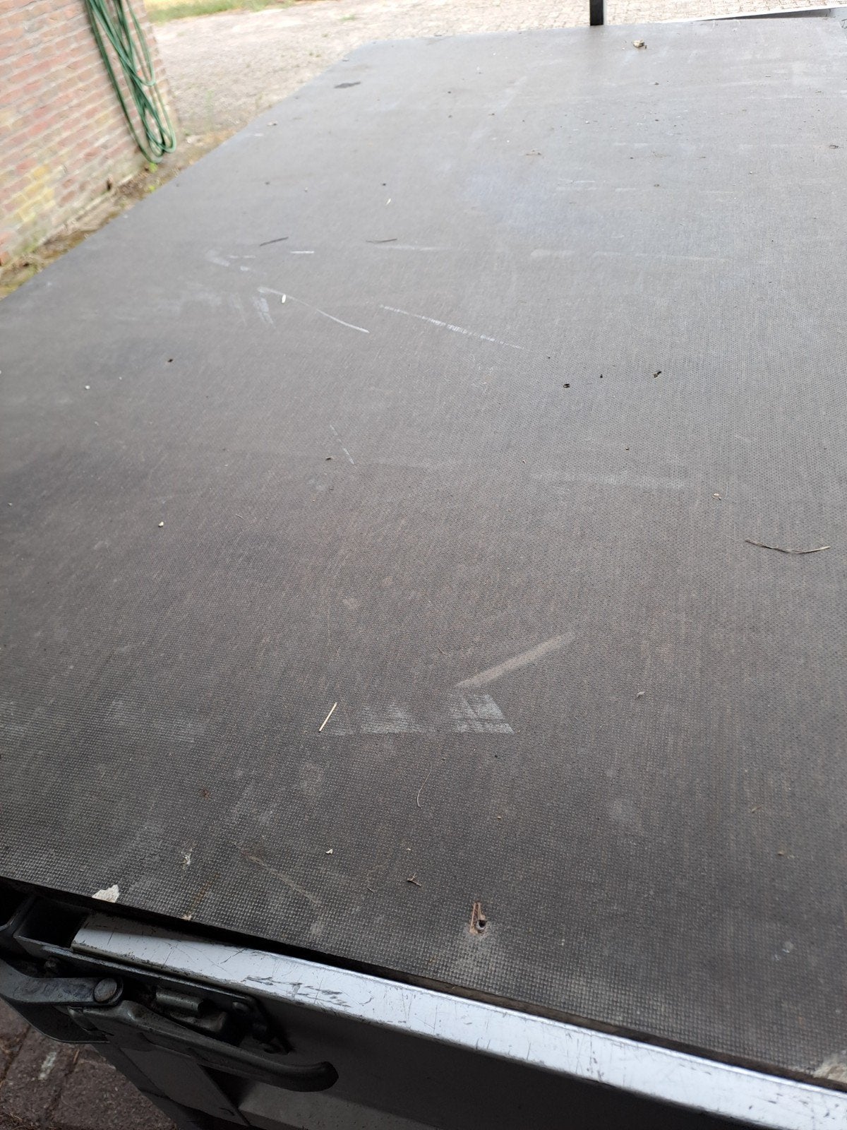 18 mm Betonplex Antislip Volle Plaat Meranti - Gebruikt, Doe-het-zelf en Verbouw, Hout en Planken, Ophalen, Overige houtsoorten