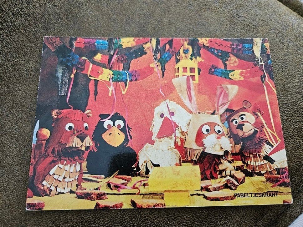 Fabeltjeskrant Ansichtkaart - 1969, Ophalen of Verzenden, 1960 tot 1980, Gelopen