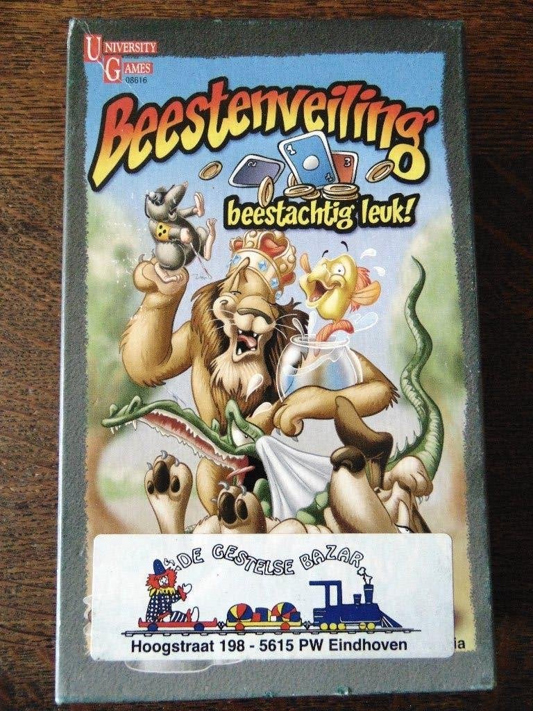 Beestenveiling Spel van University Games, Hobby en Vrije tijd, Gezelschapsspellen | Kaartspellen, Vijf spelers of meer, Ophalen of Verzenden