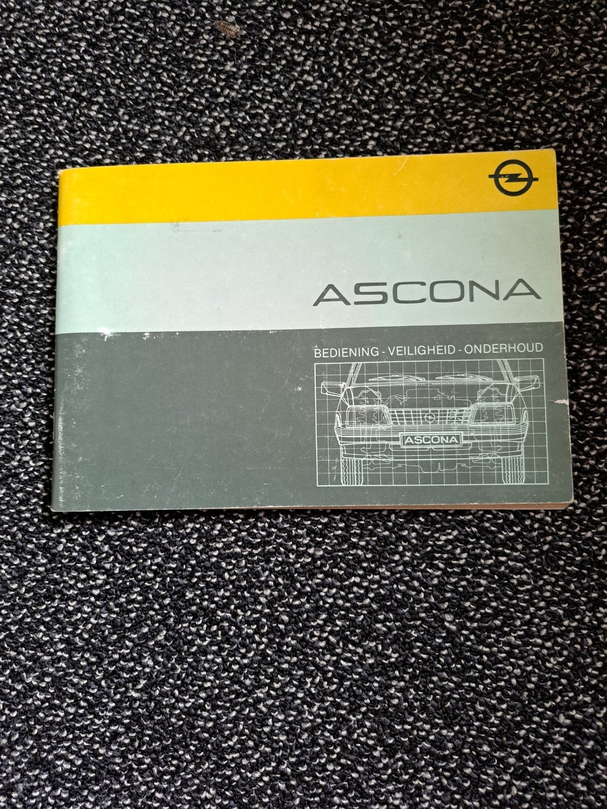 Opel Ascona Bediening, Veiligheid, Onderhoud Handleiding, Ophalen of Verzenden