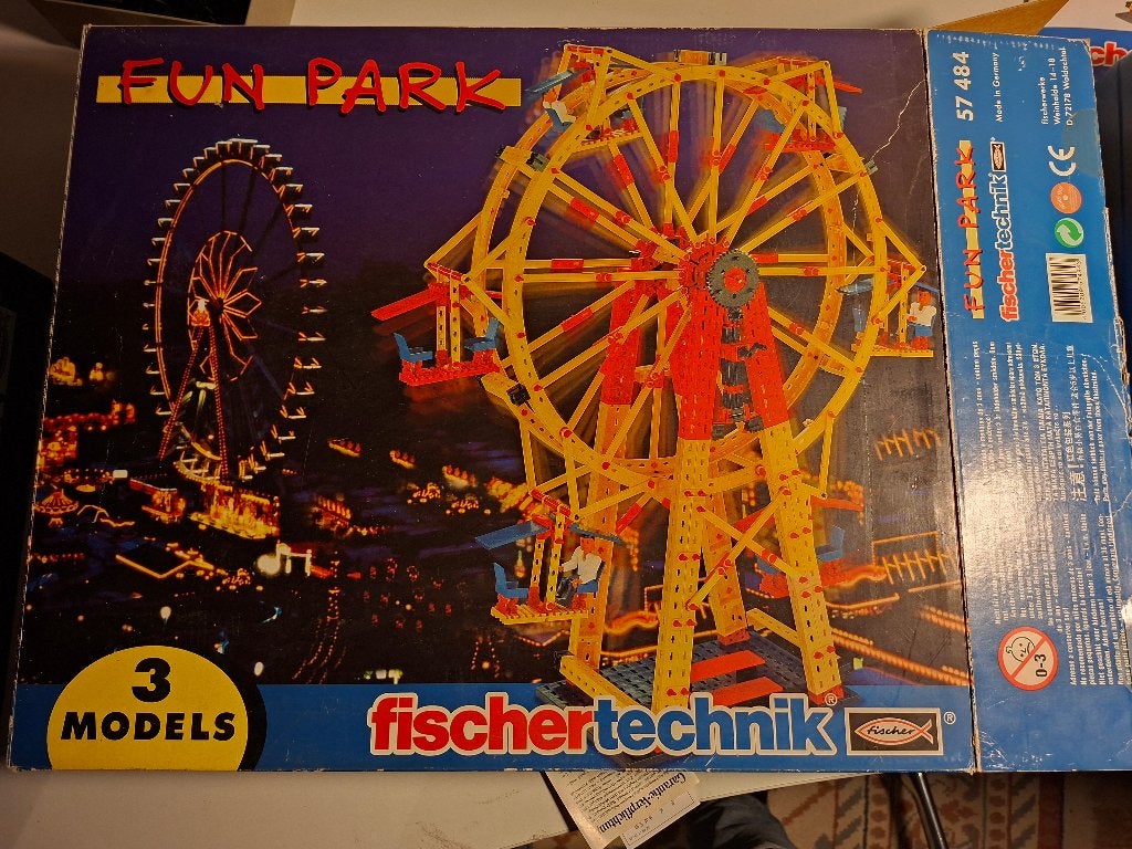 Fischertechnik Fun Park - Reuzenrad en meer (3 modellen), Ophalen of Verzenden, Gebruikt