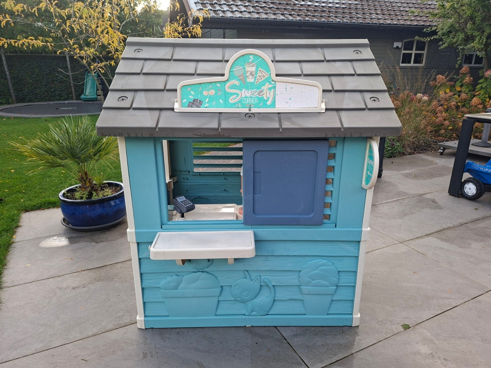 Smoby Sweety Corner Speelhuisje - IJssalon & Bakkerij, Ophalen, Gebruikt, Kunststof