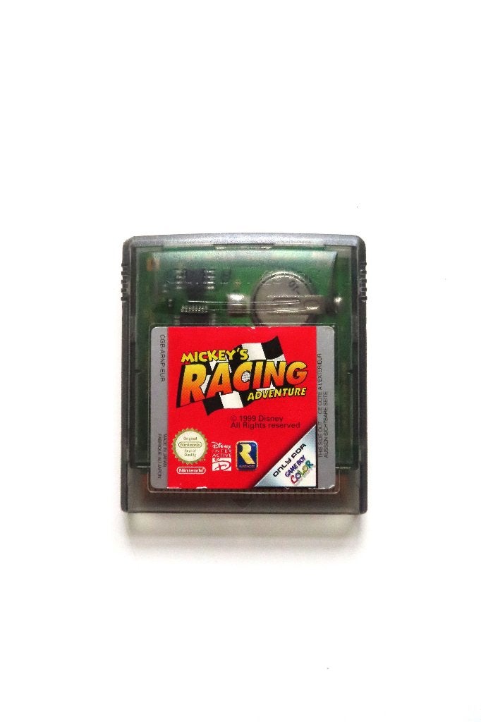 Game Boy Color Spel Mickey’s Racing Adventure (4787), Spelcomputers en Games, Games | Nintendo Game Boy, 1 speler, Racen en Vliegen