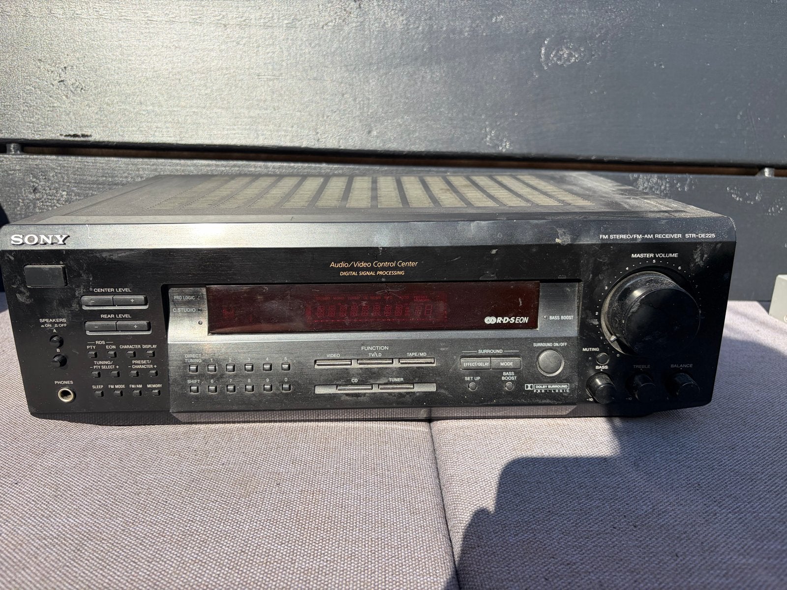 Sony STR-DE335 FM Stereo/AM Receiver - Audio/Video Control, Gebruikt, Ophalen of Verzenden, 60 tot 120 watt, Sony