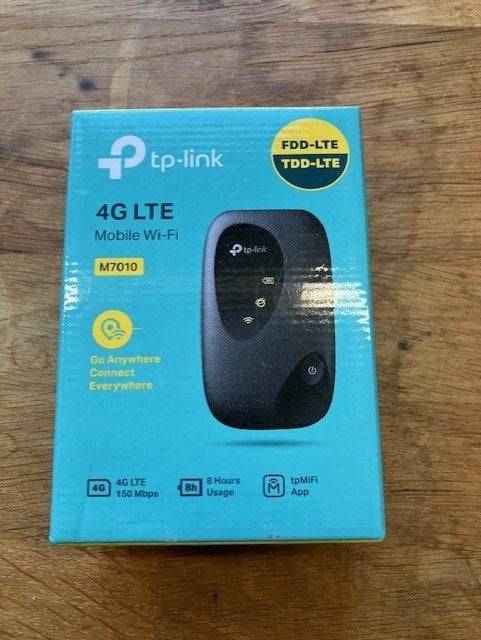 Overal ter wereld internet met de      TP- Link 4G LTEM 7010, Computers en Software, Routers en Modems, Ophalen of Verzenden, Zo goed als nieuw