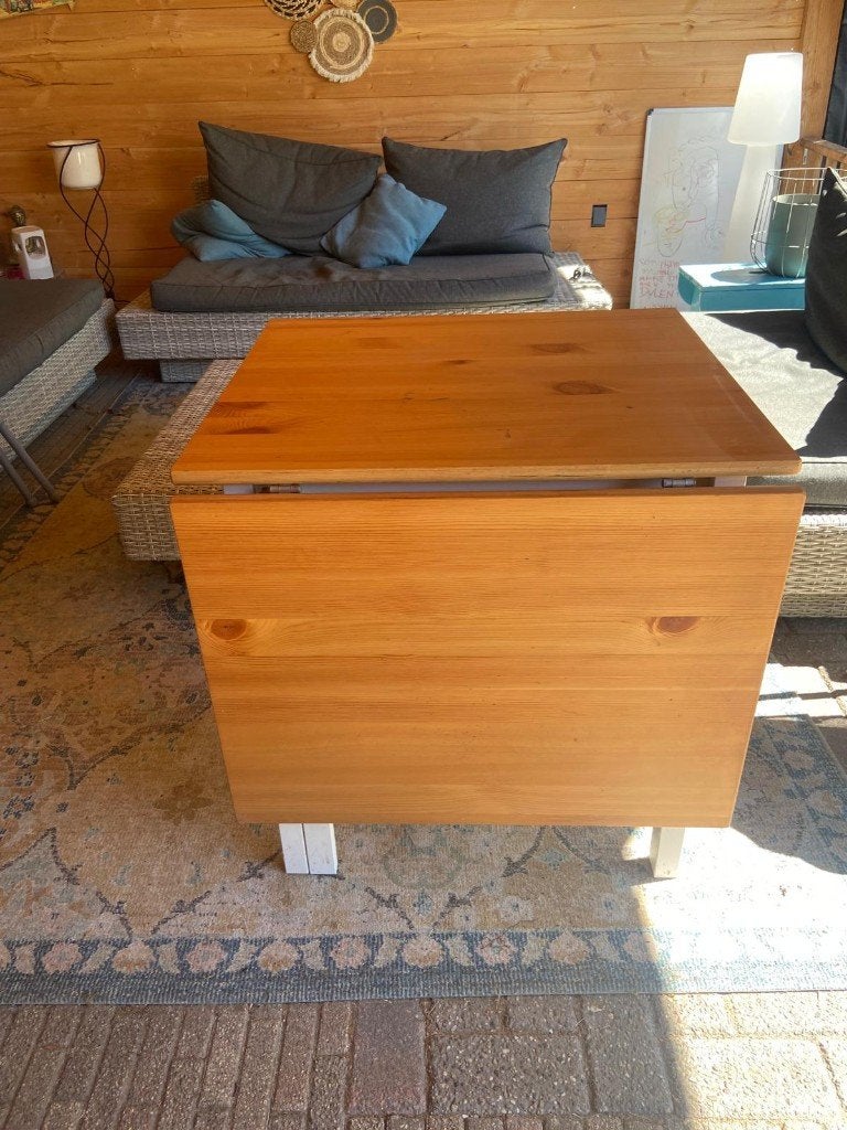 klaptafel PINNTORP, Huis en Inrichting, Tafels | Eettafels, Ophalen, Gebruikt, 50 tot 100 cm, Tot twee personen