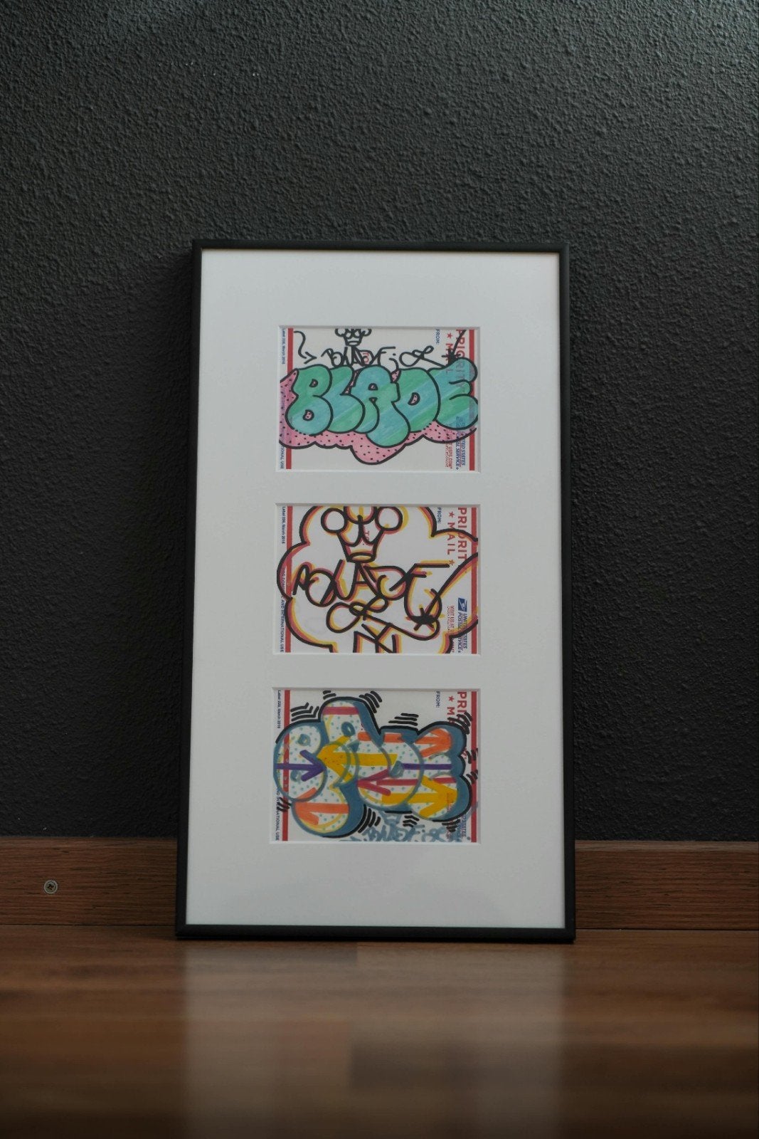 Steven Ogburn Blade Collection Tag Graffiti Stickers, Ophalen of Verzenden, Nieuw, Minder dan 50 cm, Schilderij
