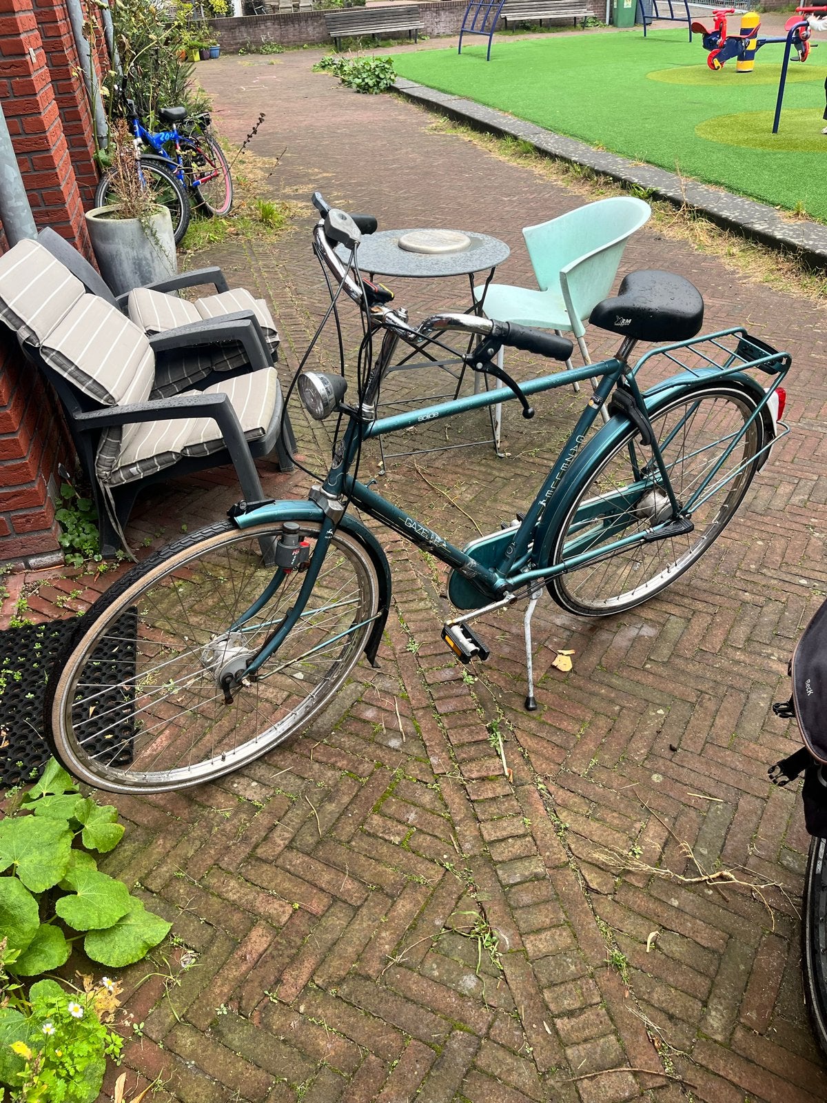 Gazelle herenfiets - 28inch stadsfiets met trommelremmen, Fietsen en Brommers, Ophalen, Gebruikt, Versnellingen, Gazelle
