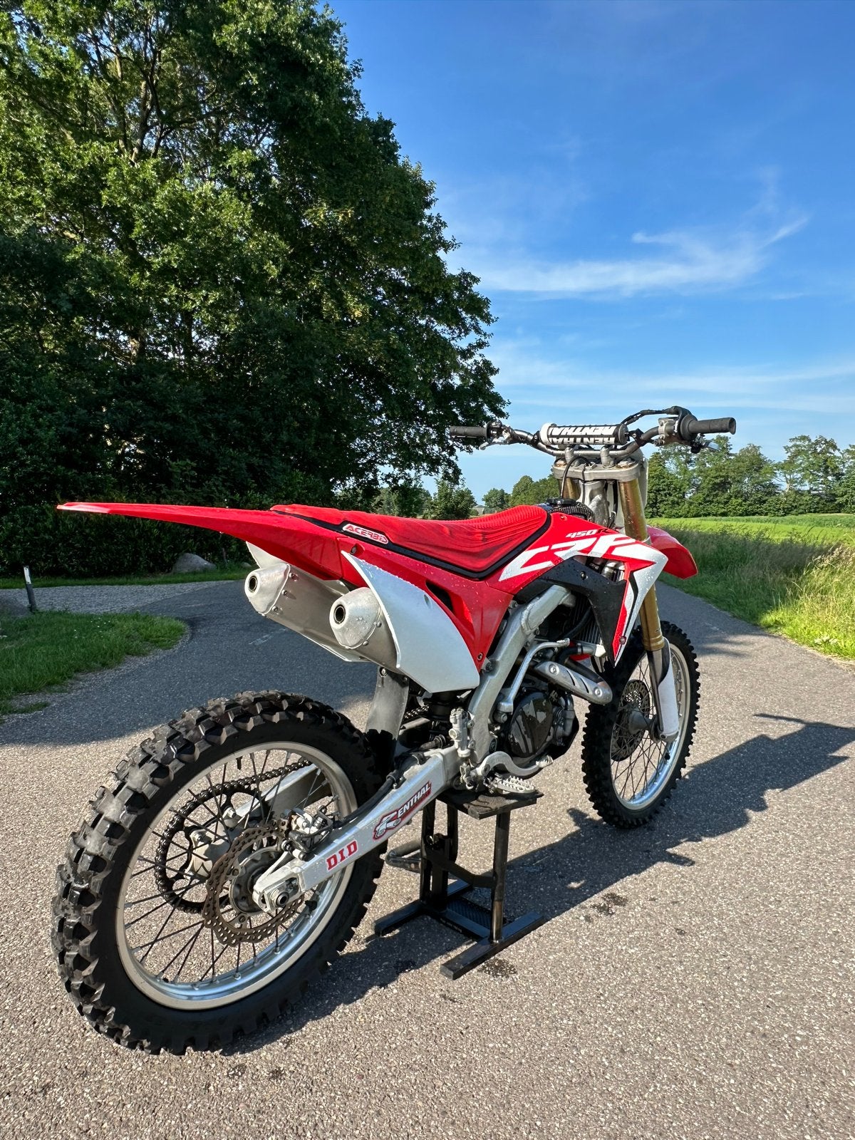 Honda CRF450R 2017 - Topstaat,, Motoren, Motoren | Honda, 450 cc, Nieuw, Particulier, Crossmotor