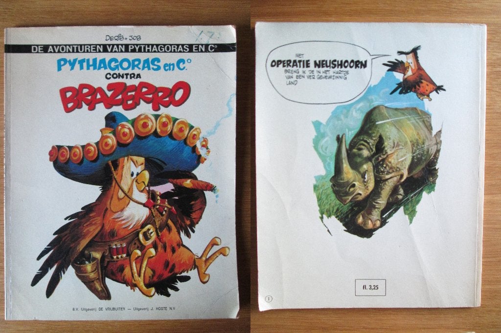 Pythagoras 1 + 3 (SC), Boeken, Meerdere stripboeken, Ophalen of Verzenden, Gelezen, Derib + Job