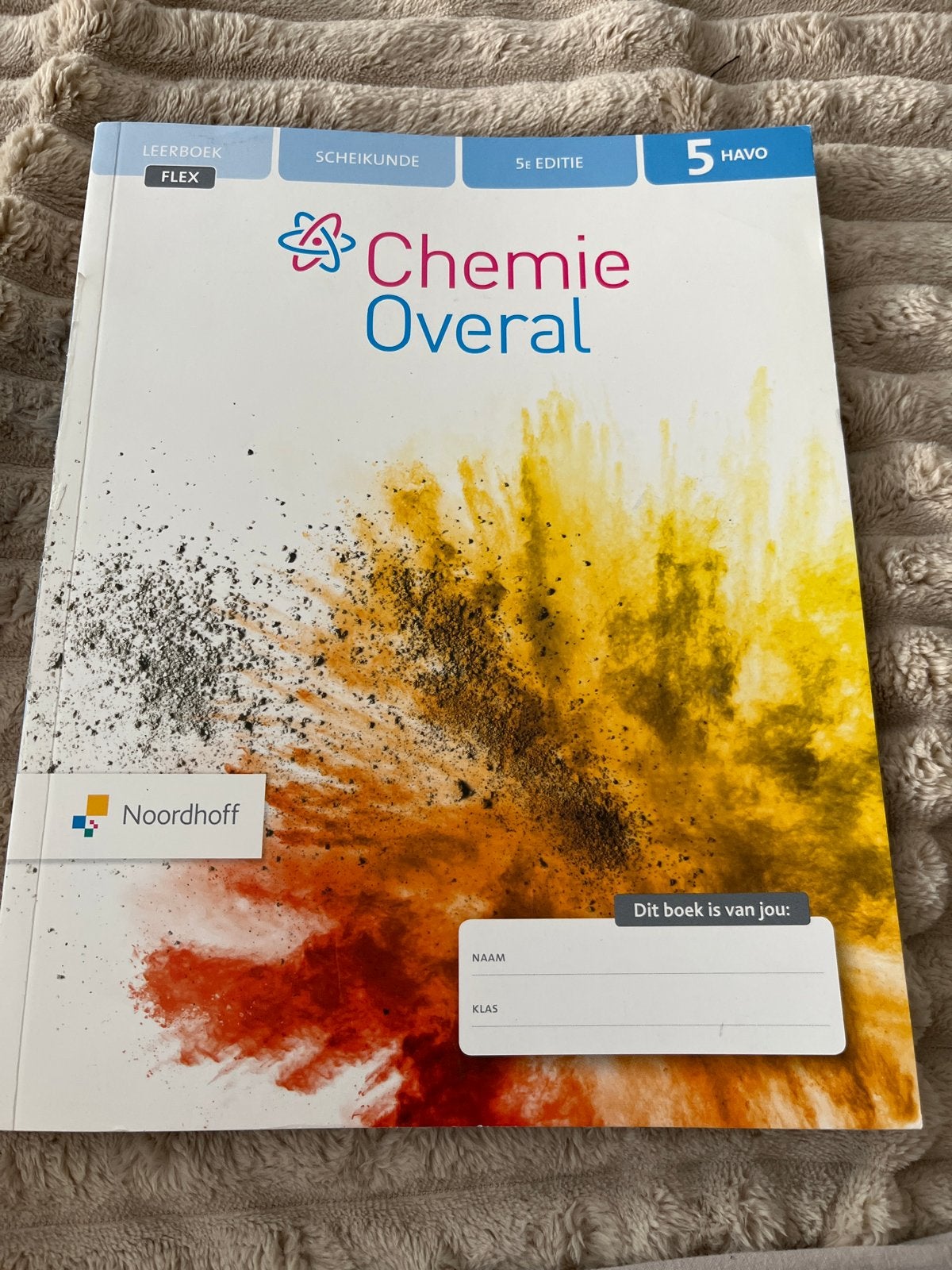 Nieuw schoolboek Scheikunde 5 HAVO - Chemie Overal, Ophalen of Verzenden, Zo goed als nieuw, HAVO, Scheikunde