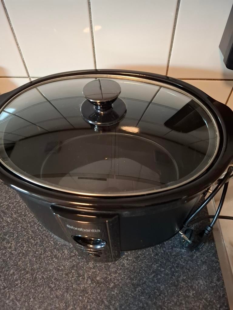 Slowcooker Brabantia, Witgoed en Apparatuur, Slowcookers, Ophalen of Verzenden, Zo goed als nieuw