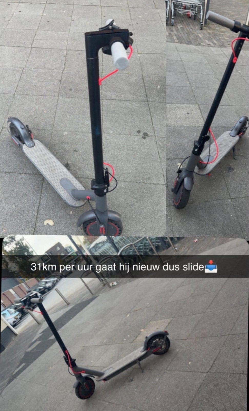 Elektrische step - Zo goed als nieuw, 31 km/u, Fietsen en Brommers, Ophalen of Verzenden, Zo goed als nieuw, Elektrische step (E-scooter)