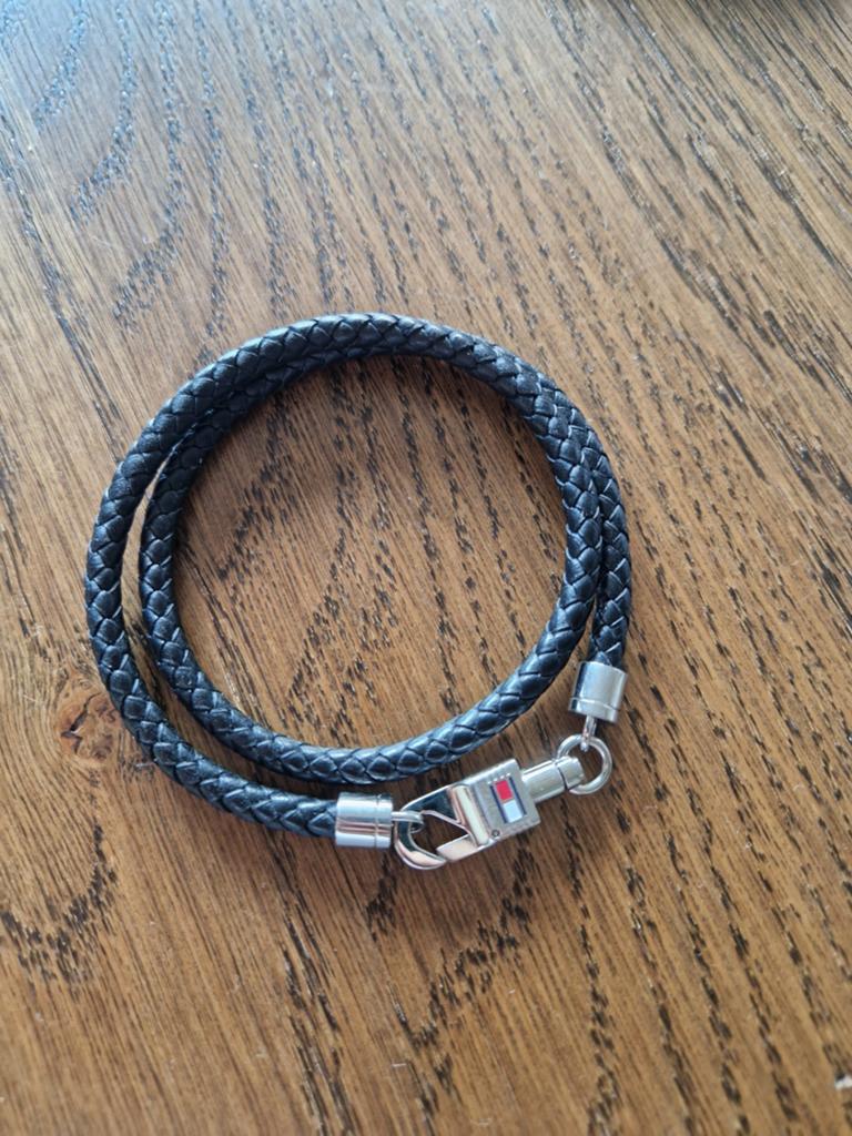Tommy Hilfiger armband, Ophalen of Verzenden, Zo goed als nieuw, Zilver