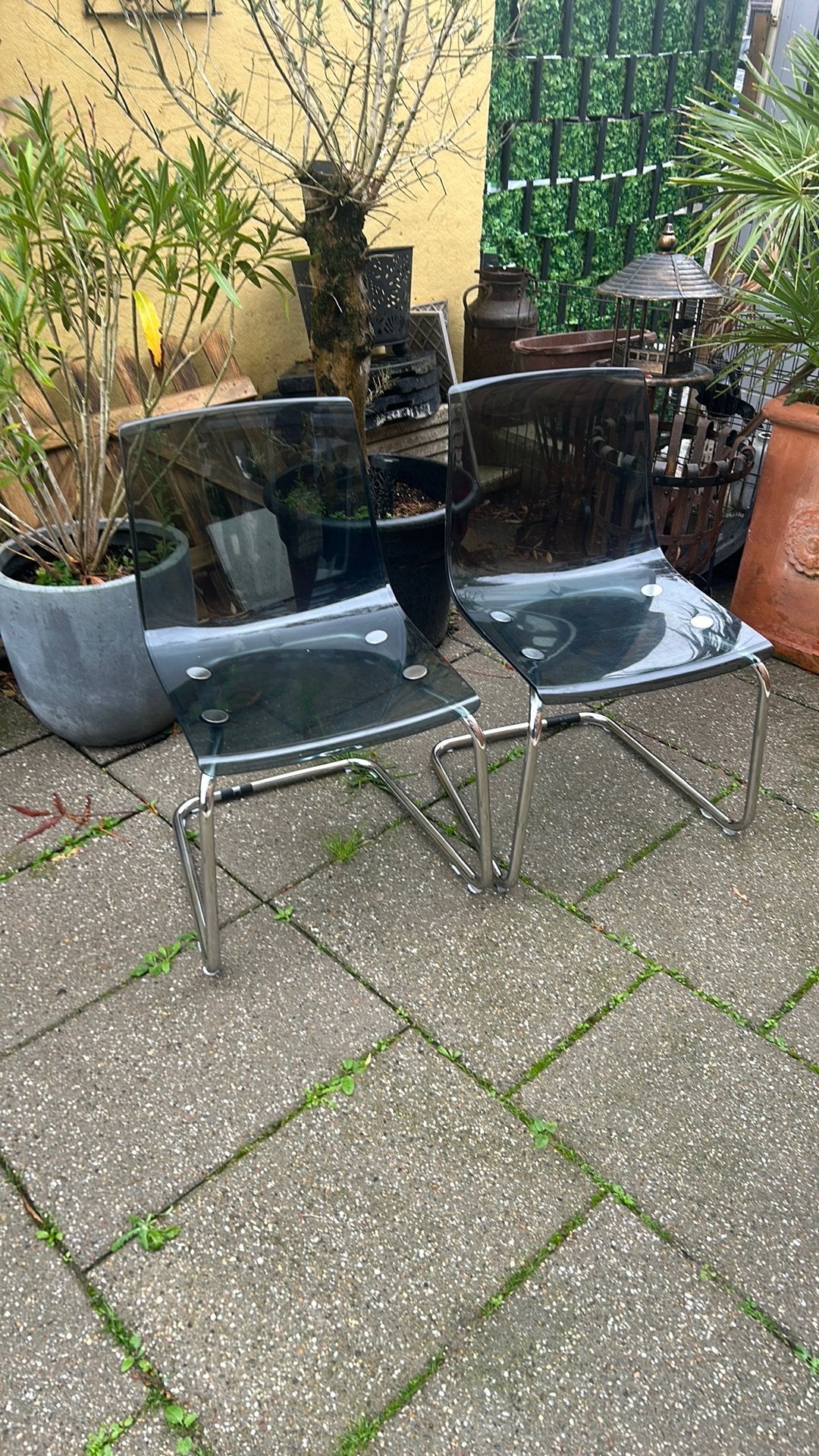 IKEA TOBIAS eetkamerstoelen set 2 stuks, Ophalen, Gebruikt