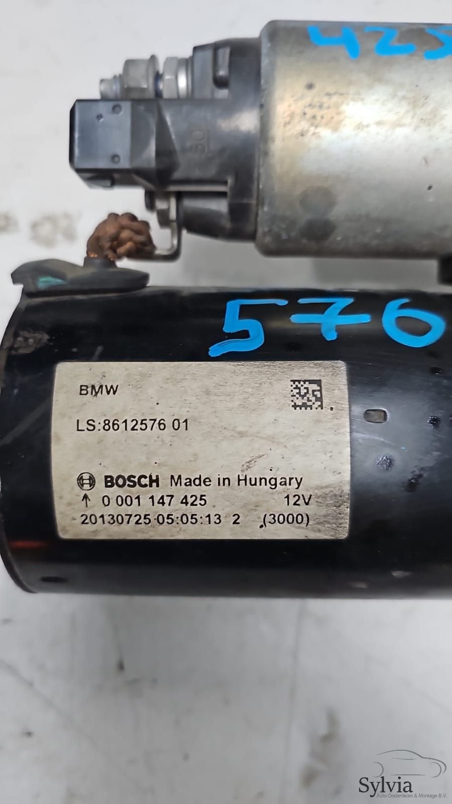 Startmotor BMW  1 / 2 / 3 / 4 / 5 / X1 / X3 / Z4 F serie N20, Gebruikt, -, -, Ophalen of Verzenden