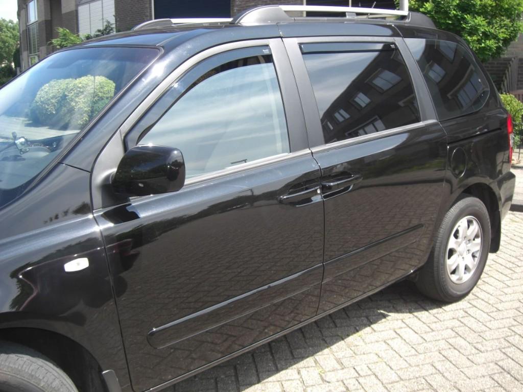 Kia Carnaval zijwindschermen visors raamgeleiders fenders oa, Ophalen of Verzenden, Nieuw