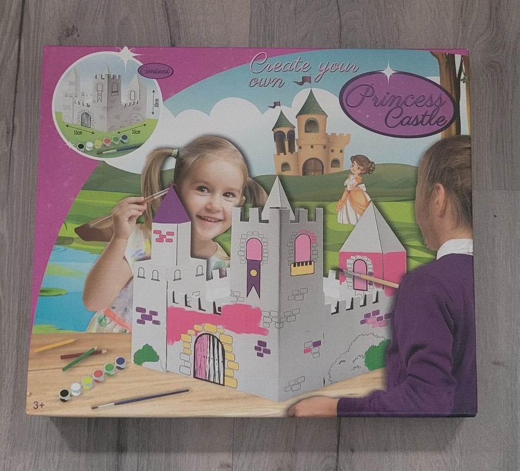 Nieuw! Knutselen kasteel maken, Ophalen of Verzenden, Nieuw, Knutselen