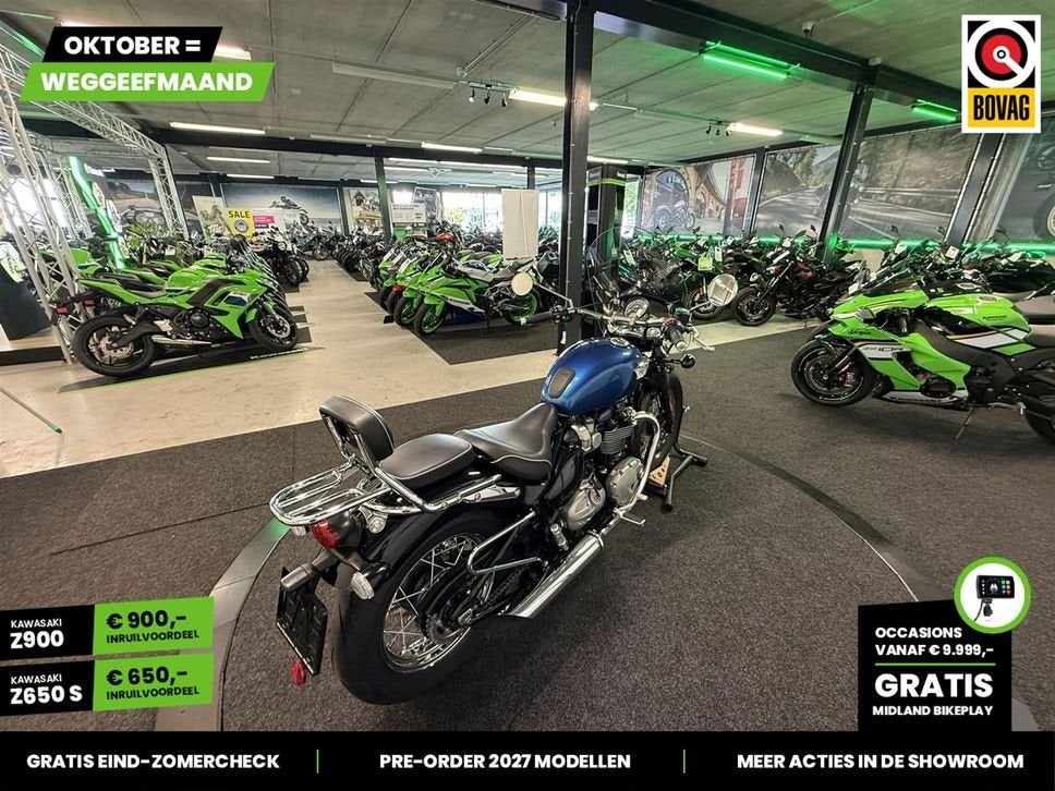 Triumph Bonneville Speedmaster T120 (bj 2021) 6,715 km, 2 cilinders, 1198 cc, Bedrijf, Onbekend