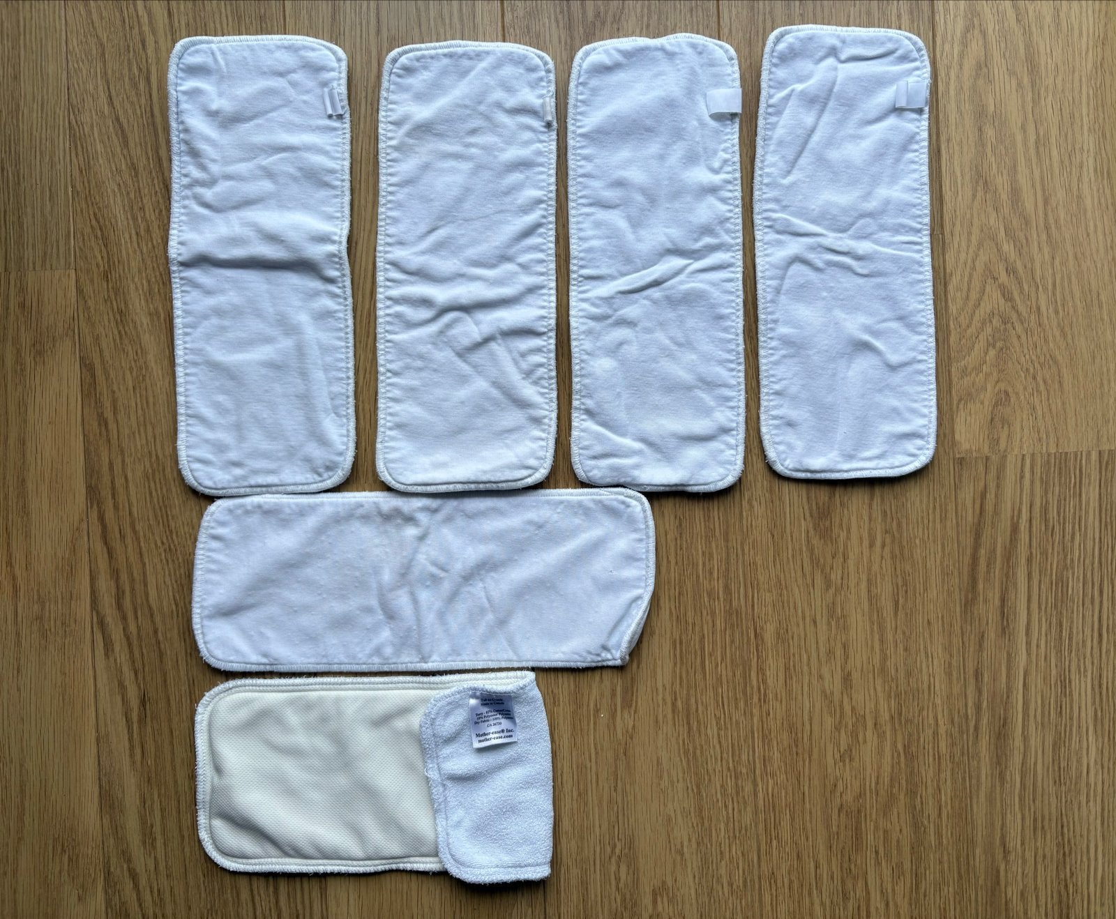 Toebehoor wasbare luiers - inserts, prefolds hennep-katoen, Ophalen of Verzenden, Gebruikt