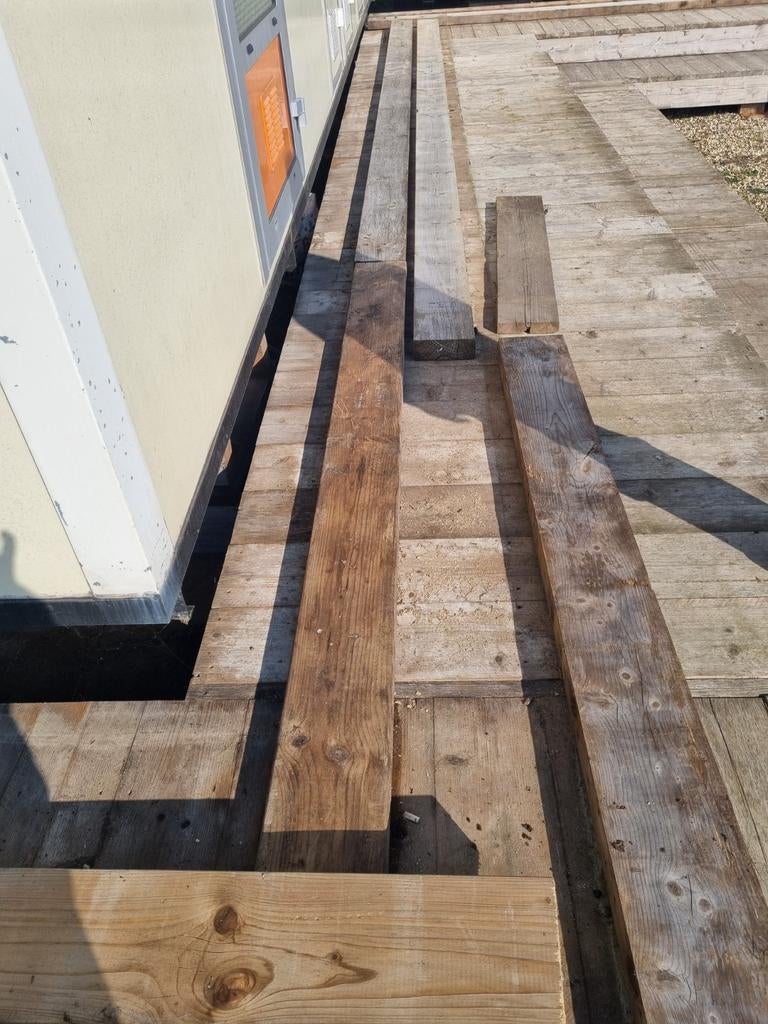 Balkhout, Tuin en Terras, Palen, Balken en Planken, Ophalen of Verzenden, Minder dan 180 cm, Palen
