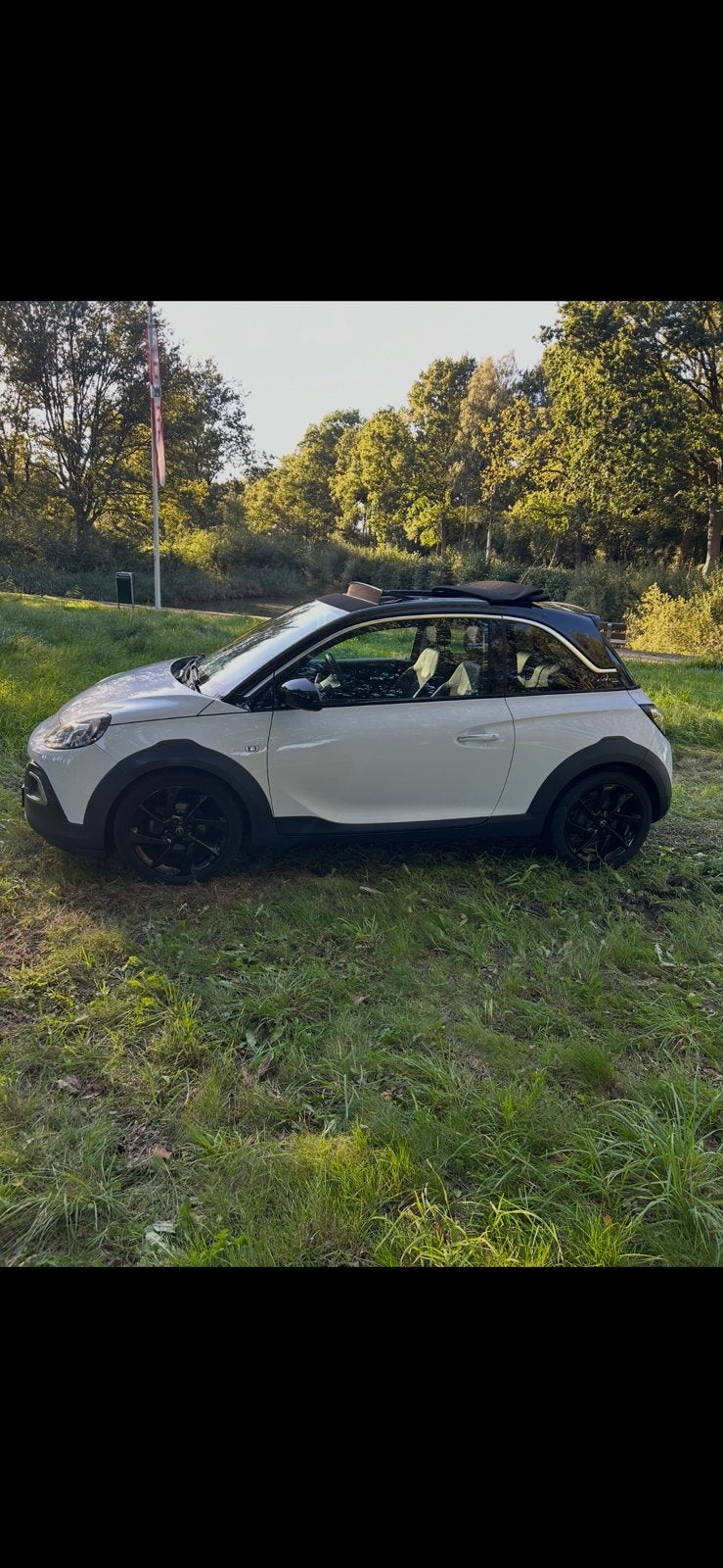 Opel ADAM 1.0 Turbo 66KW Start&stop 3D 2018 Wit, Auto's, Voorwielaandrijving, ADAM, 40 €/maand, 1041 kg