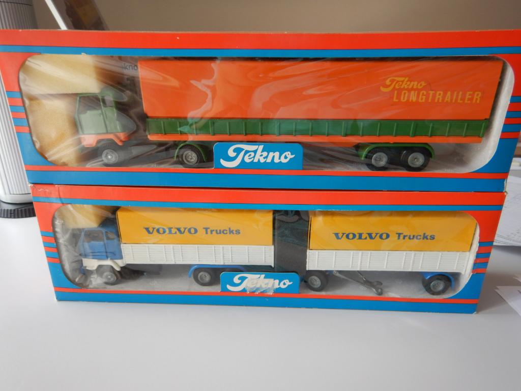 Tekno 2x Volvo., Ophalen of Verzenden, Zo goed als nieuw