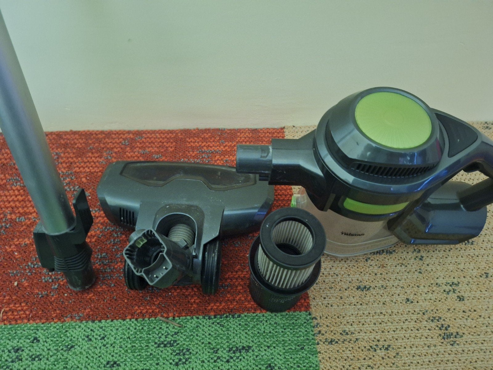 Tristar Steelstofzuiger met accessoires, Witgoed en Apparatuur, Stofzuigers, Overige merken, Gebruikt, Draadloos, Ophalen of Verzenden