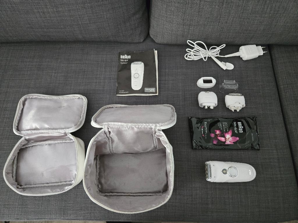Braun Silk Epilator 7 set (7881WB, Legs & Body), zgan, Ophalen of Verzenden, Zo goed als nieuw, Scheren en Epileren