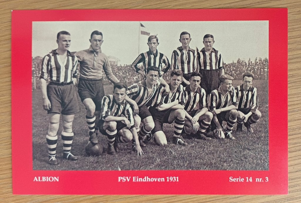 Complete serie van 10 foto kaarten PSV Eindhoven, Ophalen of Verzenden, Zo goed als nieuw, PSV, Poster, Plaatje of Sticker