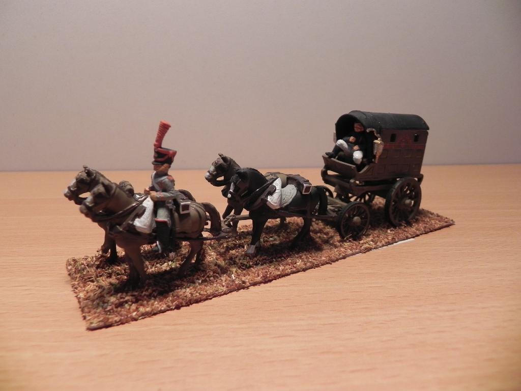 Slag bij Waterloo, ambulance Frankrijk, Minifigs, 25mm, tin, Ophalen of Verzenden, Nieuw, 1:35 tot 1:50, Figuur of Figuren